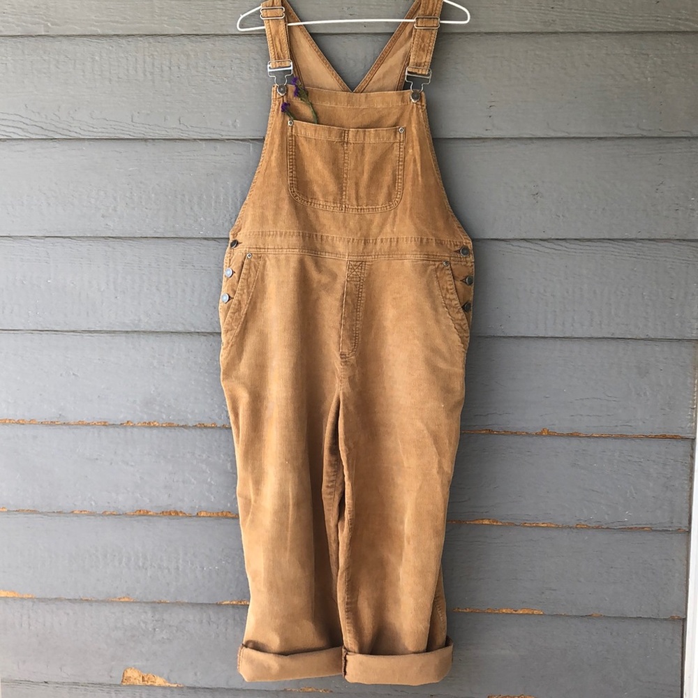 Vintage Crazy Horse Corduroy Overalls